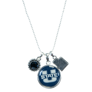 U-State Utah Charm Necklace